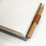 Military-csíkos zsebnotesz