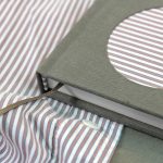 Military-csíkos zsebnotesz