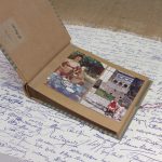 Natúr - kék csíkos fotóalbum 