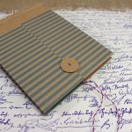 Natúr - kék csíkos fotóalbum 