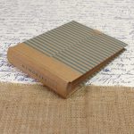 Natúr - kék csíkos fotóalbum 