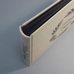 Natúr vászon fotóalbum - Életünk lapjai - egyedi felirattal