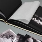 Natúr vászon fotóalbum - Életünk lapjai - egyedi felirattal