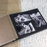 Natúr bézs /világosszürke lenvászon fotóalbum