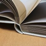 Natúr vászon fotóalbum - A mi történetünk - egyedi felirattal