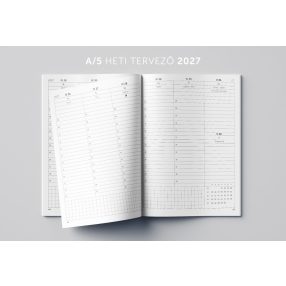 A/5 heti tervező belív 2027 (200)