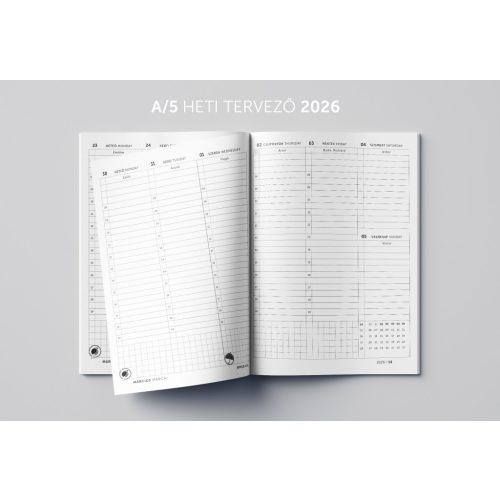A/5 heti tervező belív 2026 (200)