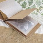 Natúr len - apró pöttyös fotóalbum 