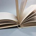 Natúr vászon fotóalbum - fekete+arany mintával, egyedi felirattal