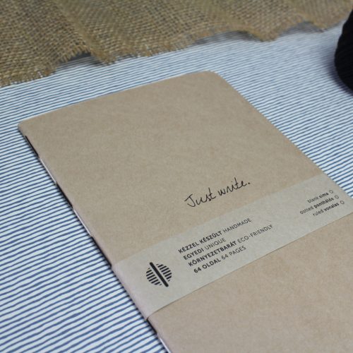 ECO vonalas füzet - 'Just write'