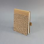 ECO vonalas riporter notesz - fekete pöttyös