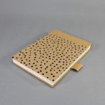 ECO vonalas riporter notesz - fekete pöttyös