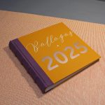 LIla farmer - sárga vászon fotóalbum