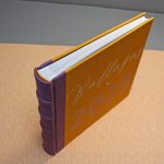 LIla farmer - sárga vászon fotóalbum