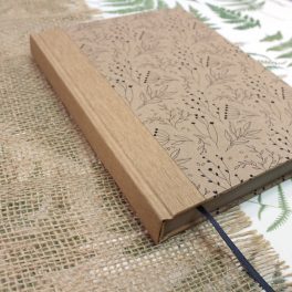 ECO natúr - virágmintás ponthálós notesz
