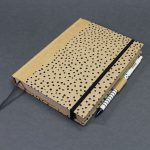 ECO ponthálós notesz - fekete pöttyös