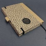 ECO ponthálós notesz - fekete pöttyös