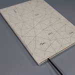 Projekt napló - natúr vászon - hálómintás