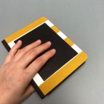 Egyedi e-book olvasó tok - 01 - műbőr és vászon - választható színekkel