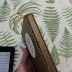 Egyedi e-book olvasó tok - 01 - műbőr és vászon - választható színekkel (2)