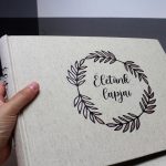 Natúr vászon fotóalbum - Életünk lapjai