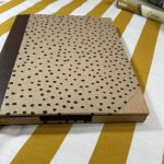 Egyedi e-book olvasó tok - 03 - papír és valódi bőr