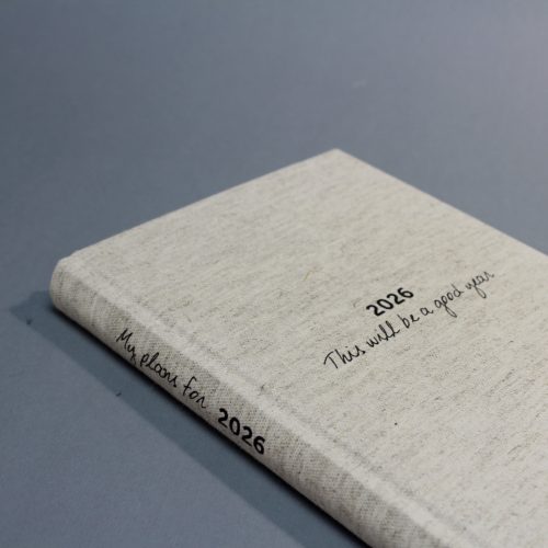 2026 heti tervező - natúr vászon