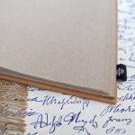 ECO natúr - apró pöttyös napló / vendégkönyv védőtokkal