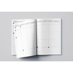 A/5 dátum nélküli heti tervező belív (200)