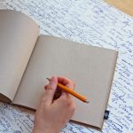 ECO natúr - pink - lila nagy pöttyös napló / vendégkönyv védőtokkal