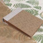 Natúr len - virágmintás fotóalbum 