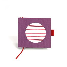 Lila-piros zsebnotesz