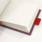 Lila-piros zsebnotesz