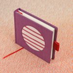 Lila-piros zsebnotesz