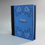 Fekete farmer - kék vászon fotóalbum