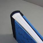 Fekete farmer - kék vászon fotóalbum