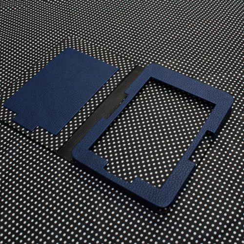 Egyedi e-book olvasó tok - 01 - műbőr és vászon - választható színekkel (4)