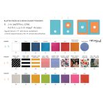 Egyedi e-book olvasó tok - 01 - műbőr és vászon - választható színekkel (4)