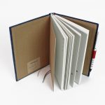 Farmer - kék csíkos dátum nélküli heti tervező