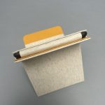 Egyedi e-book olvasó tok - 02 - natúr vászon 