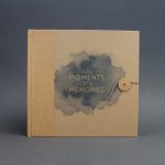 Szürke akvarell fotóalbum 