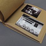 Szürke akvarell fotóalbum 